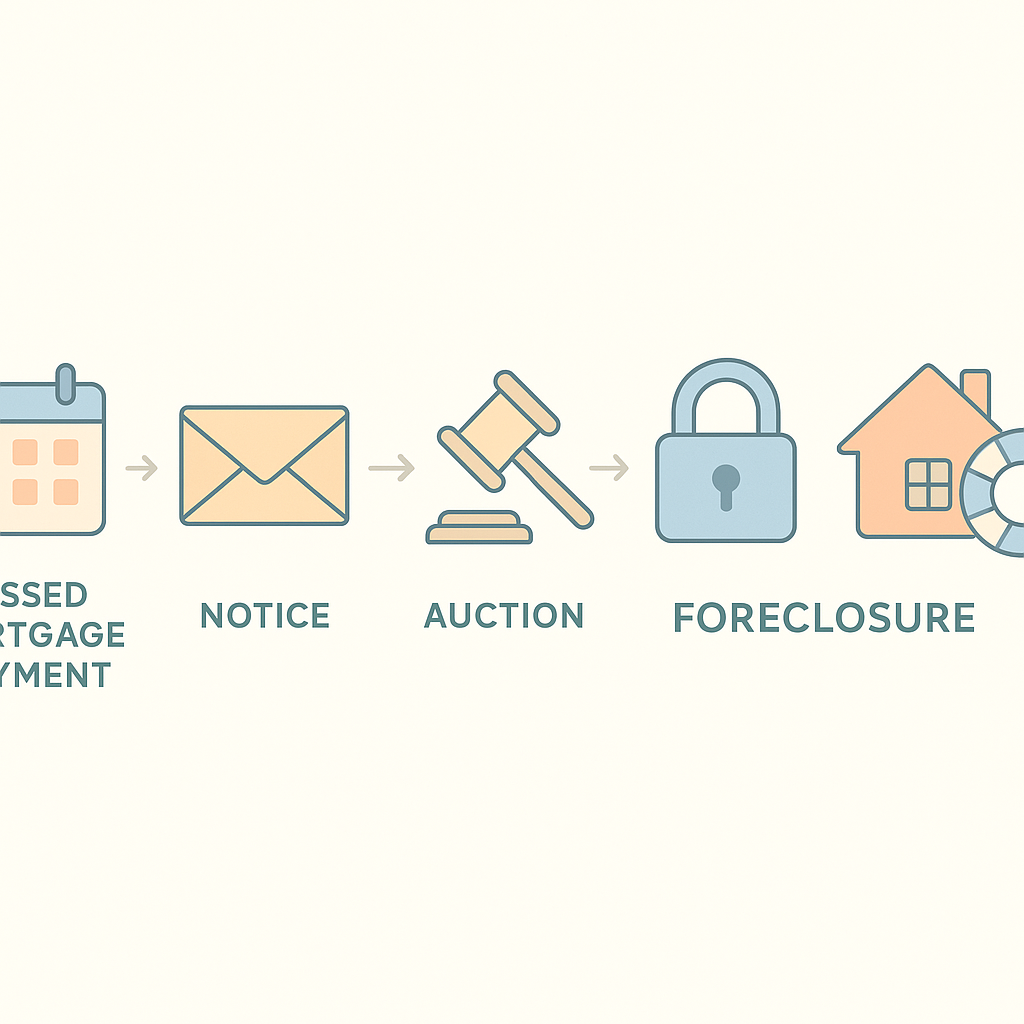 住宅ローン滞納から競売までのタイムラインと回避策救済手順と実務的注意点