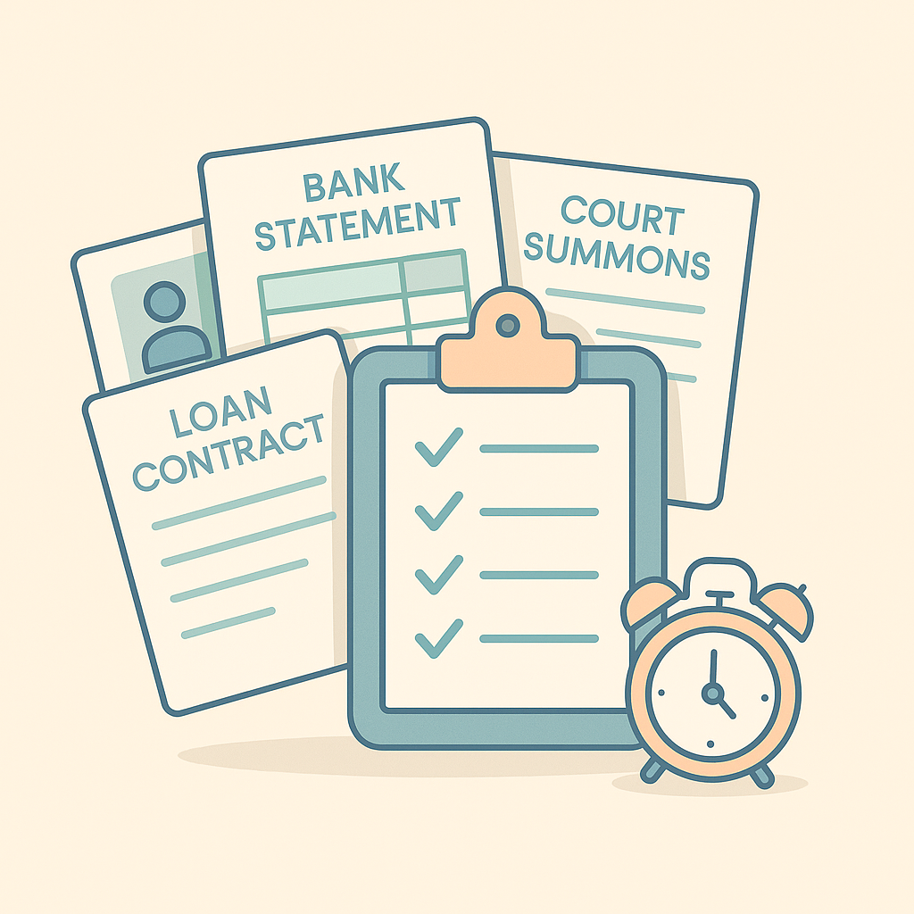 法テラス無料相談の賢い使い方と準備チェックリスト債務整理向け必携書類付き